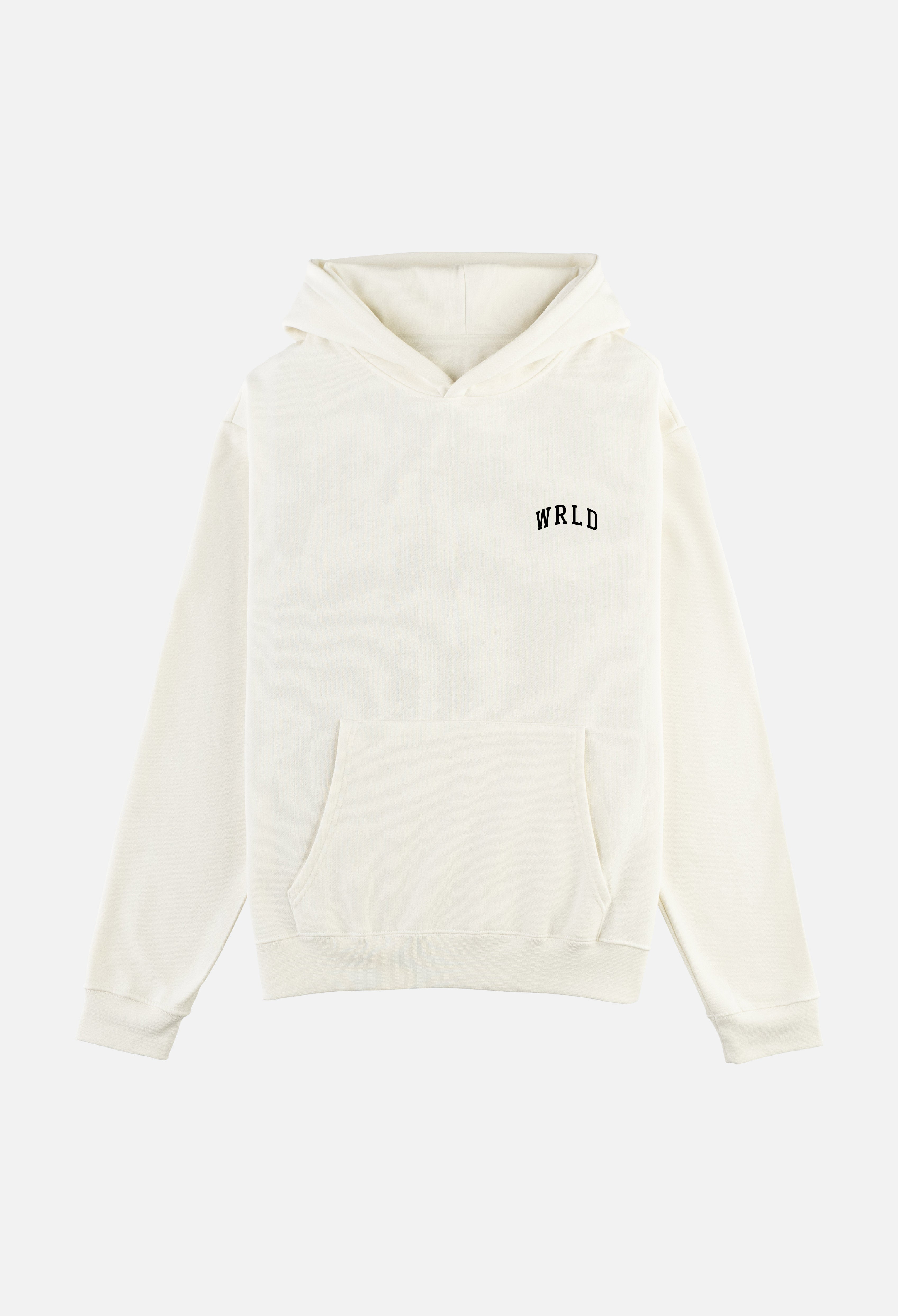 WRLD HOODIE OFF-WHITE