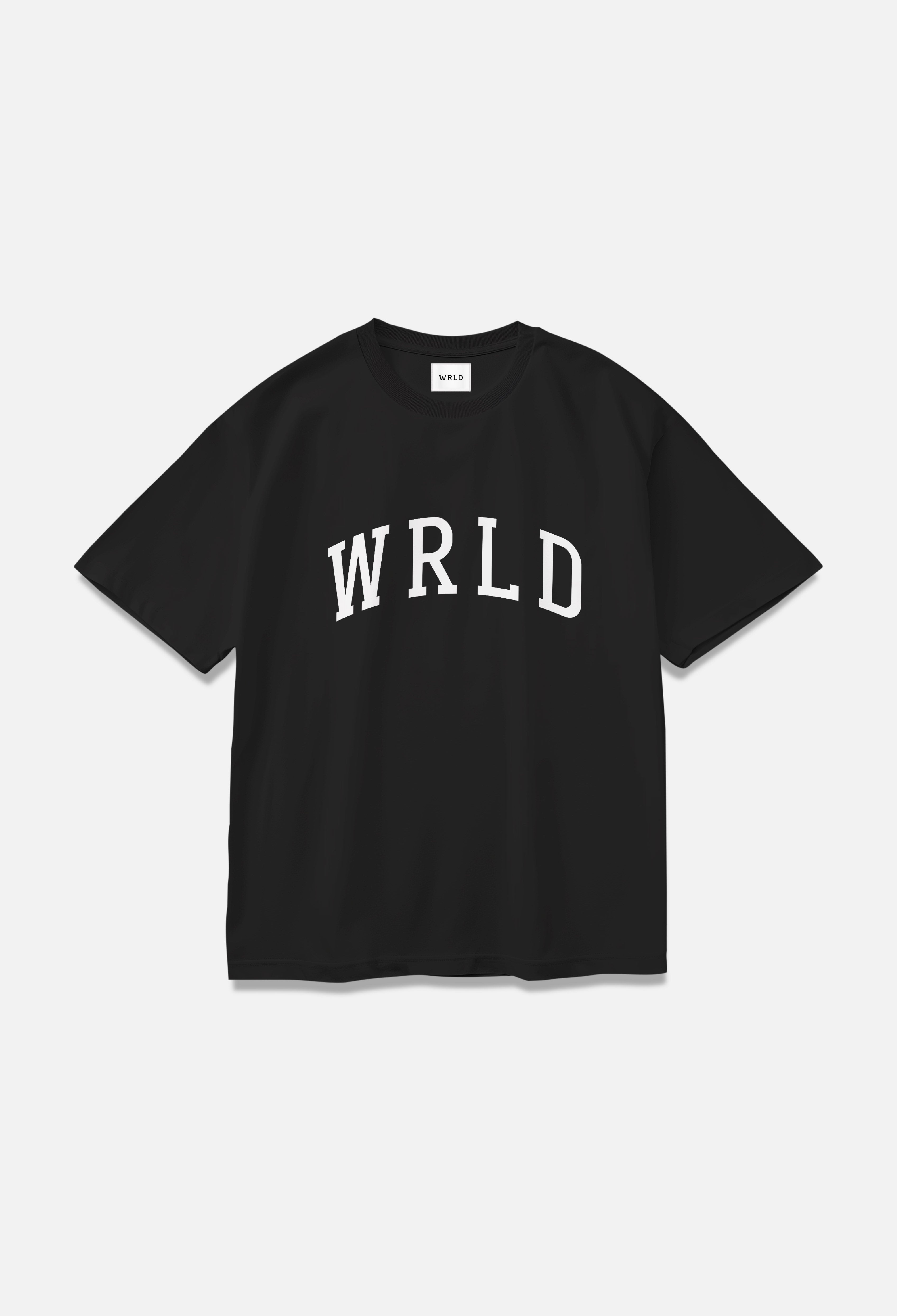 WRLD T-SHIRT BLACK